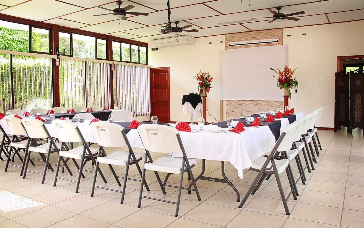 Conference room at Hotel Villas Rio Mar, Dominical